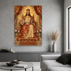 Clothed With Majesty Canvas Wall Art - Christian Wall Art, hanging display