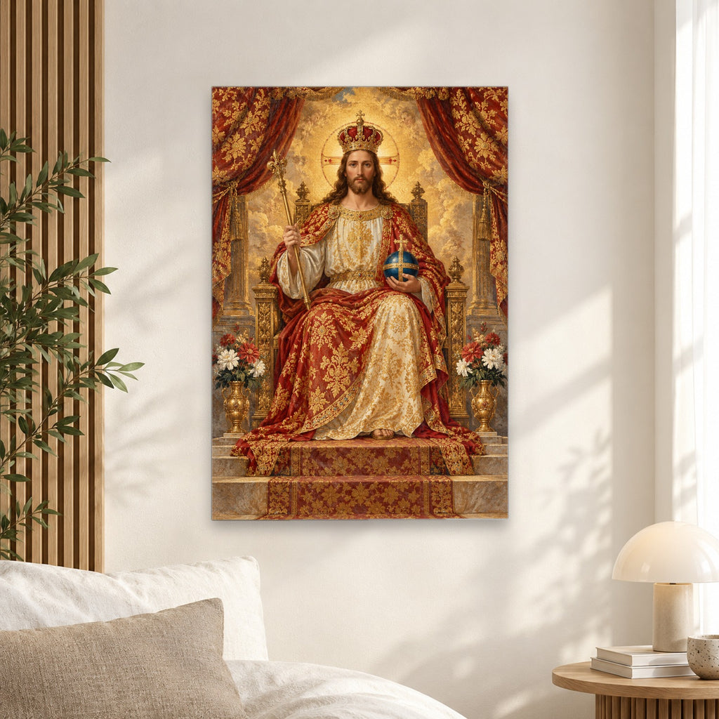 Clothed With Majesty Canvas Wall Art - Christian Wall Art, alternate angle