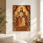 Clothed With Majesty Canvas Wall Art - Christian Wall Art, alternate angle