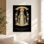 Clothed with the Sun in Manuscript Canvas Wall Art - Catholic Wall Art, alternate angle