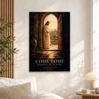 Come Home - Canvas Wallart Canvas Wall Art - Catholic Wall Art, alternate angle