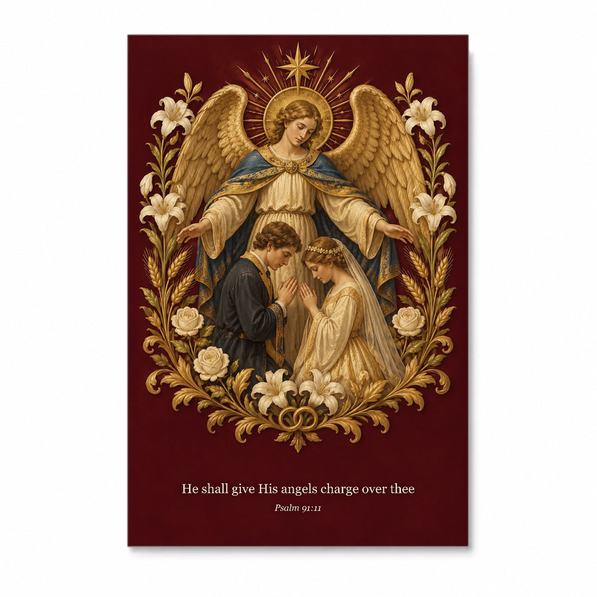 Comes Viae Canvas Wall Art - Catholic Wall Art, front view