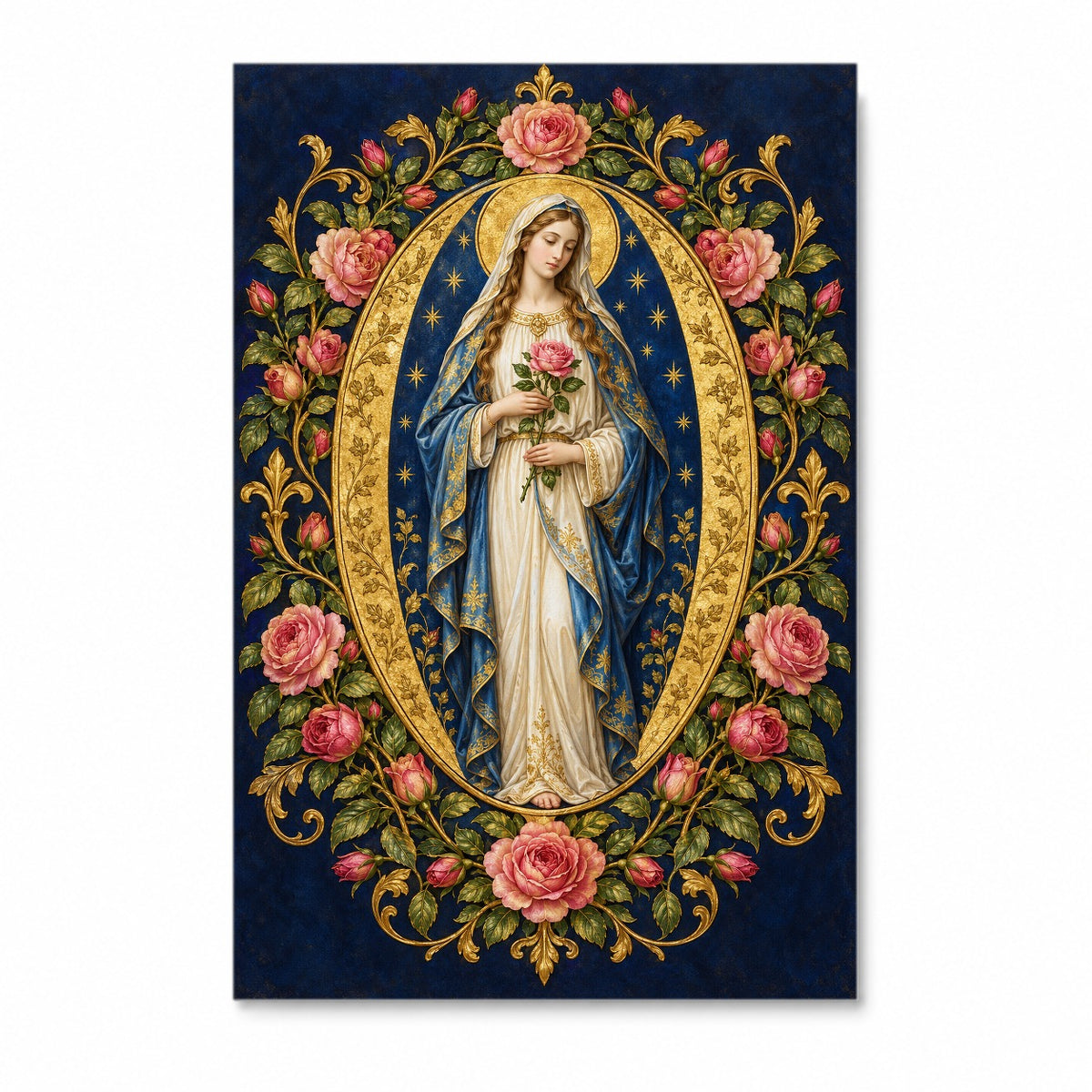 Consolatrix II Canvas Wall Art - Catholic Wall Art, front view