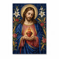 Cor Regale IV Canvas Wall Art - Catholic Wall Art, front view