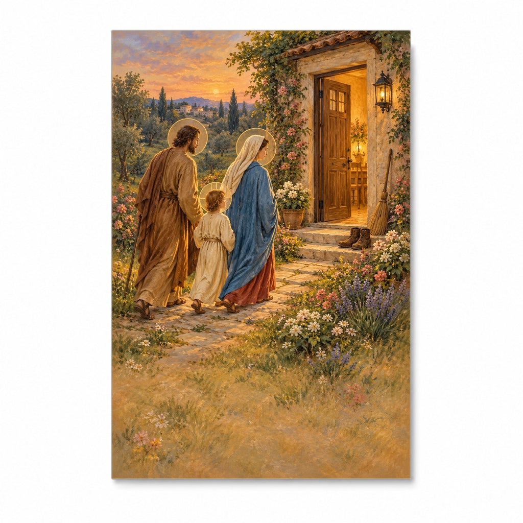 Cornerstone Canvas Wall Art - Catholic Wall Art, front view