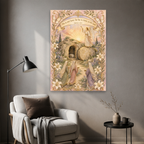 Dawn at the Garden Tomb Canvas Wall Art - Christian Wall Art, detail view