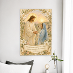 Dawn of Her Joy Canvas Wall Art - Christian Wall Art, front view