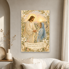 Dawn of Her Joy Canvas Wall Art - Christian Wall Art, gift presentation