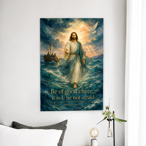 Dawn upon the Waters Canvas Wall Art - Christian Wall Art, front view