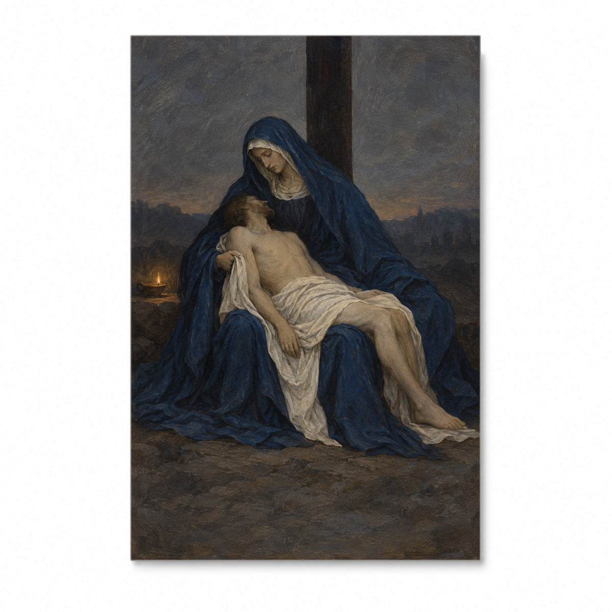 Depositio Canvas Wall Art - Catholic Wall Art, front view