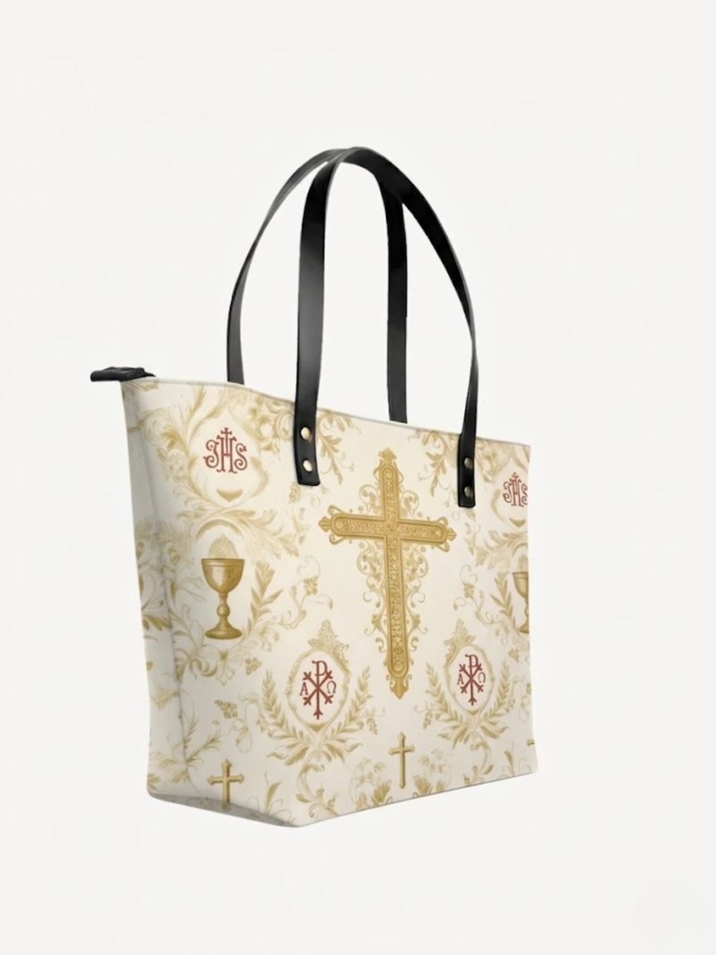 "Devotion" Leather Tote Bag