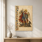 Draco Subactus Canvas Wall Art - Catholic Wall Art, gift presentation