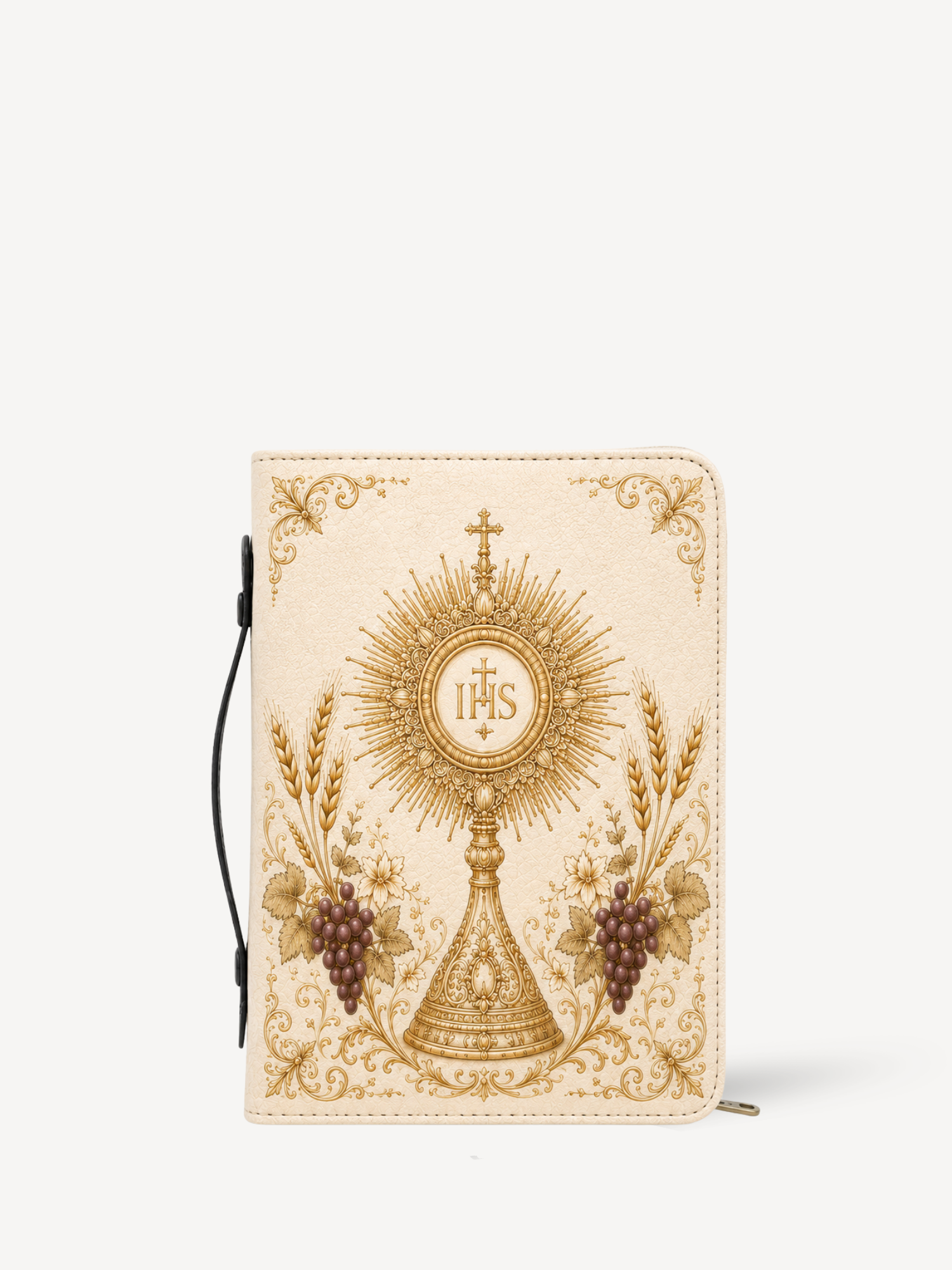 "Eucharistic Harvest" Bible Cover - Catholic Bible Cover, Front View