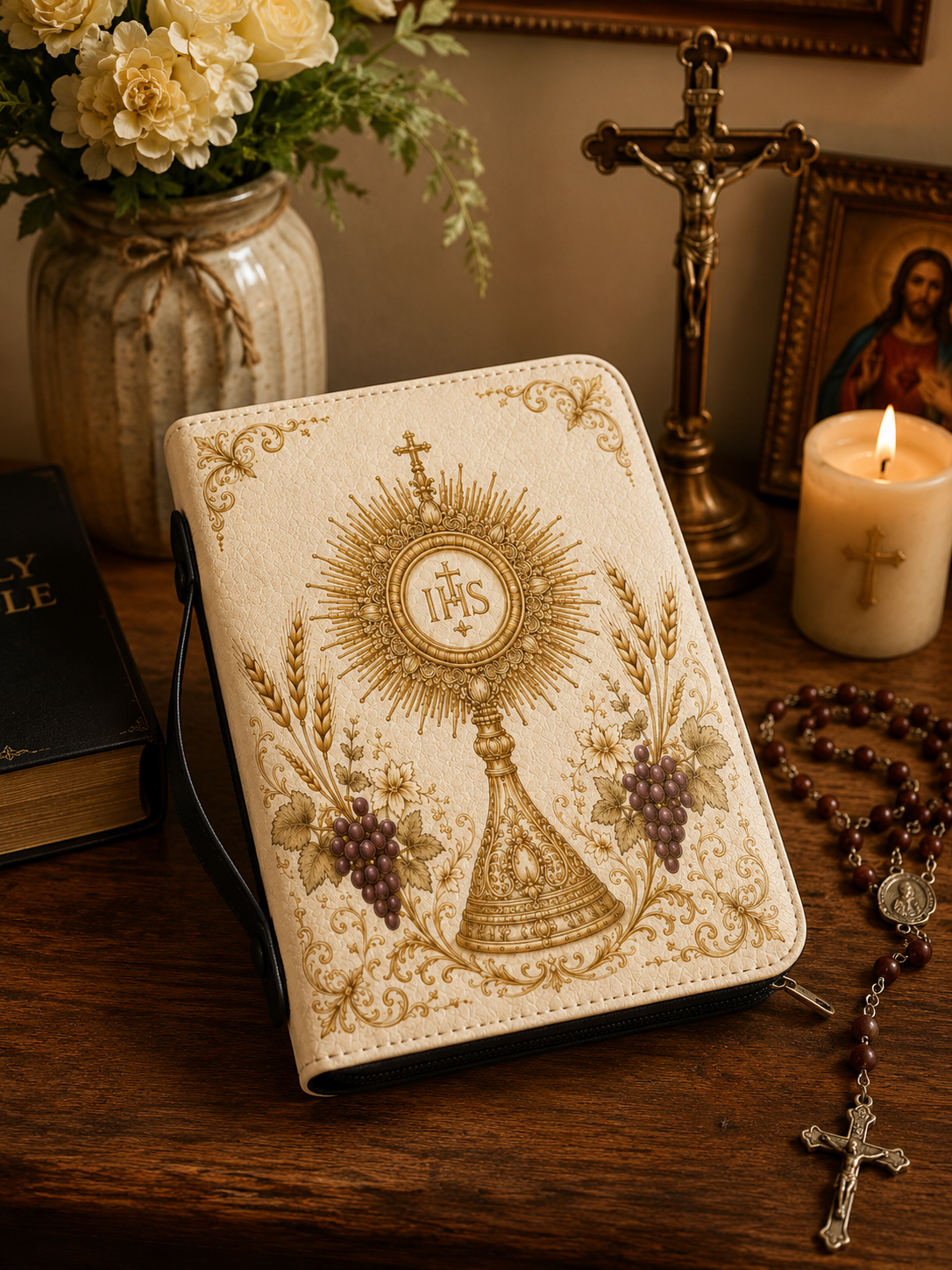 "Eucharistic Harvest" Bible Cover - Catholic Bible Cover, View 4