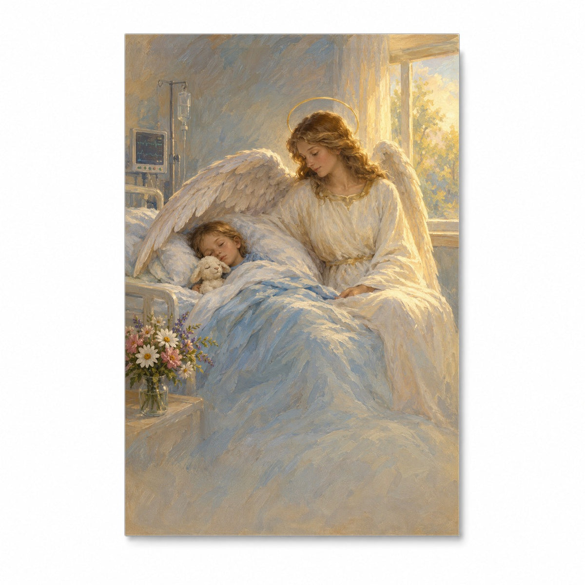 Fear Not, I Am With Thee Canvas Wall Art - Catholic Wall Art, front view