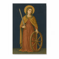 Fides Sancti Canvas Wall Art - Catholic Wall Art, front view