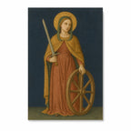 Fides Sancti Canvas Wall Art - Catholic Wall Art, front view