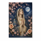 Flos Nocturnus Canvas Wall Art - Catholic Wall Art, front view