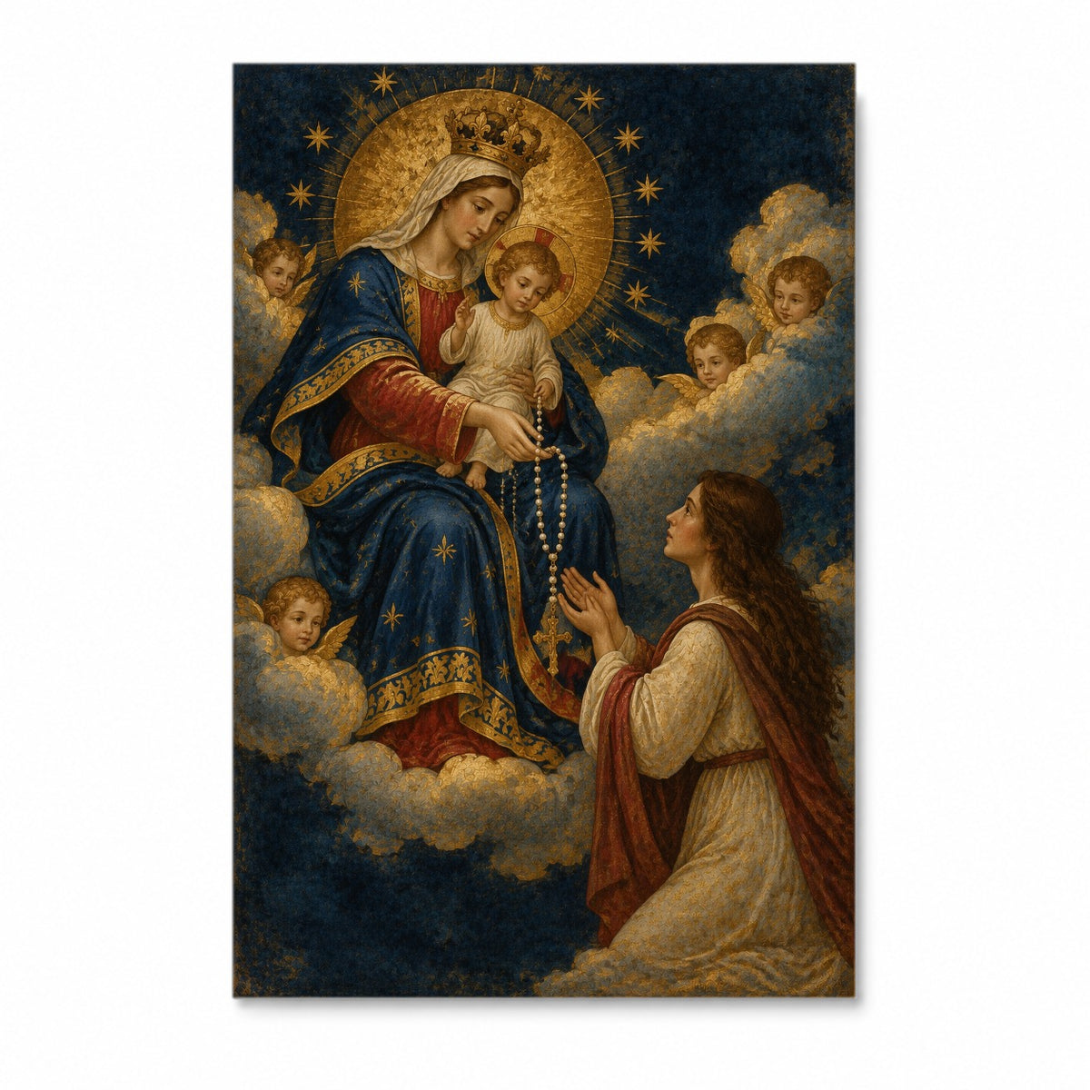 Foederis Arca IV Canvas Wall Art - Catholic Wall Art, front view