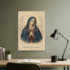 Foederis Arca V Canvas Wall Art - Catholic Wall Art, close-up of the print