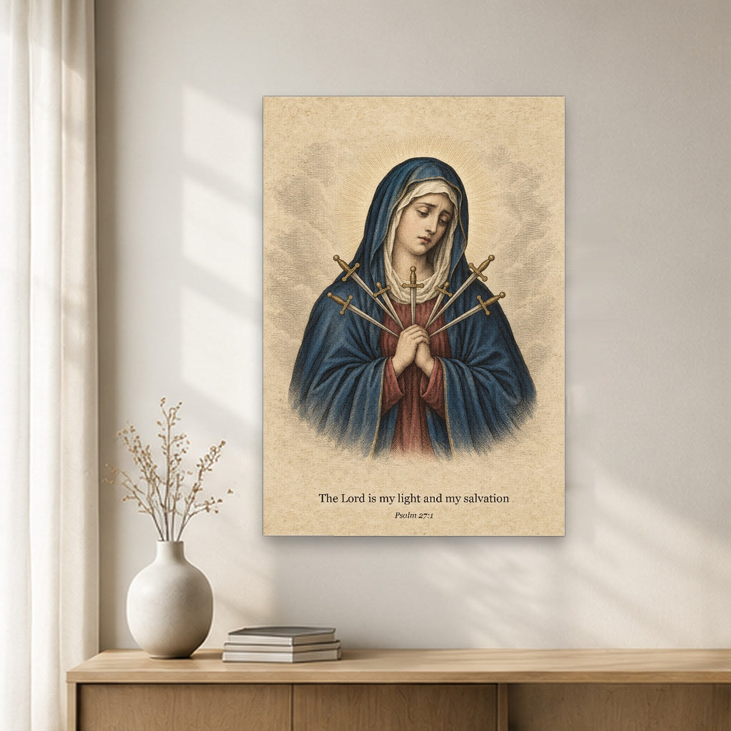 Foederis Arca V Canvas Wall Art - Catholic Wall Art, gift presentation