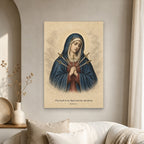 Foederis Arca V Canvas Wall Art - Catholic Wall Art, scale reference