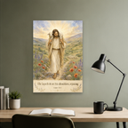 Found on His Shoulders Canvas Wall Art - Christian Wall Art, hanging display