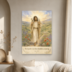 Found on His Shoulders Canvas Wall Art - Christian Wall Art, gift presentation