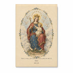 Full of Grace in Engraving Canvas Wall Art - Catholic Wall Art, front view