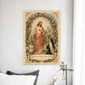 Garden of the Sacred Heart Canvas Wall Art - Christian Wall Art, front view