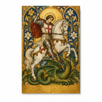 Georgius Eques Canvas Wall Art - Catholic Wall Art, front view