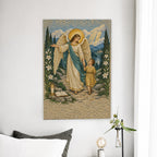 Given Charge Over Thee in Oil Canvas Wall Art - Catholic Wall Art, detail view