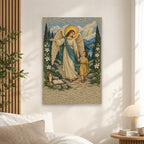 Given Charge Over Thee in Oil Canvas Wall Art - Catholic Wall Art, alternate angle