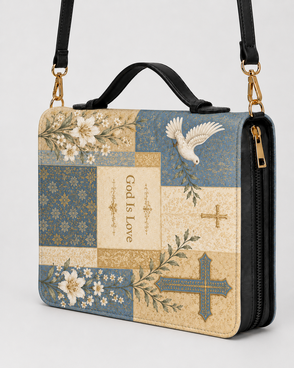 "God Is Love" Bible Cover - Catholic Bible Cover, View 2
