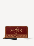 Grace & Peace PU Leather Wallet - Christian Wallet, front view