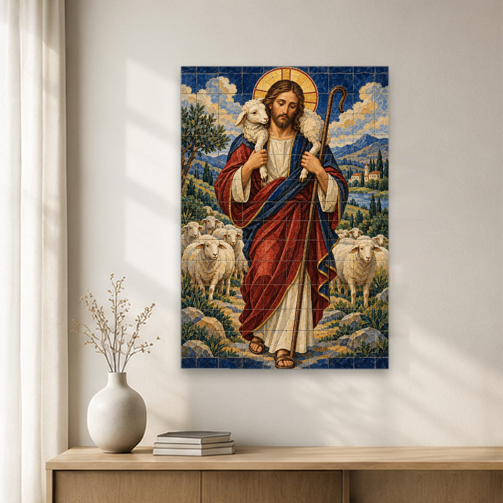 Grex Meus Canvas Wall Art - Catholic Wall Art, gift presentation