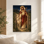 Grex Meus IV Canvas Wall Art - Catholic Wall Art, alternate angle