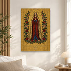 Grow Old Together Canvas Wall Art - Catholic Wall Art, alternate angle