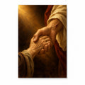 Held Canvas Wall Art - Catholic Wall Art, front view
