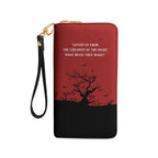 Dracula Bram Stoker NNRZ100723267 Zip Around Leather Wallet