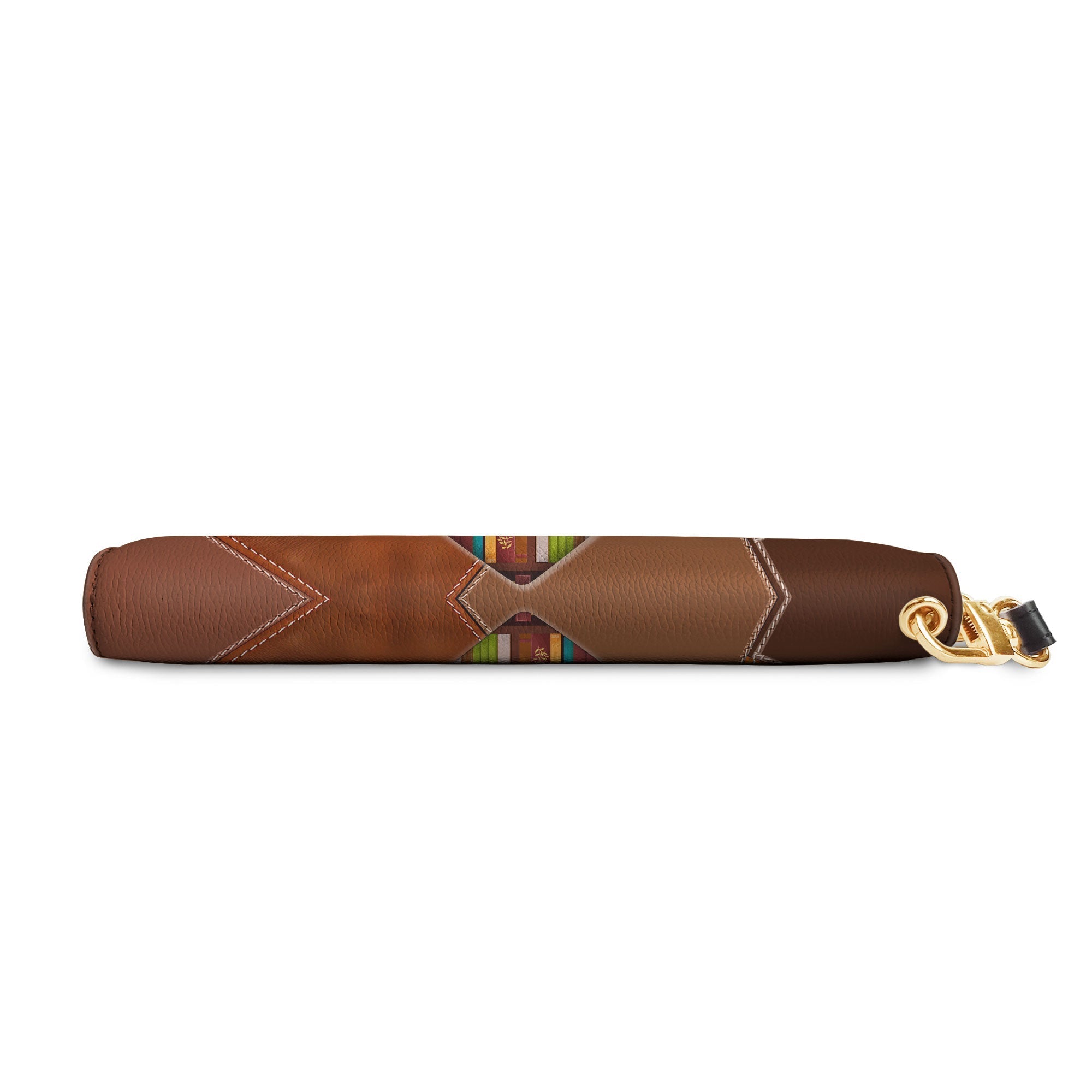 I Have No Shelf Control NNRZ01084596WO Zip Around Leather Wallet