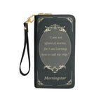 Little Women I Am Not Afraid Of Storms For I Am Learning How To Sail My Ship DNRZ100723061 Zip Around Leather Wallet
