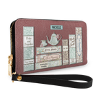 Romance Books HHRZ29108384PC Zip Around Leather Wallet