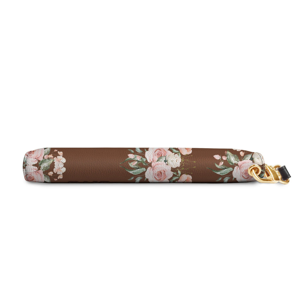 She Reads Books As One Would Breathe The Air To Fill Up And Live NNRZ05086628LR Zip Around Leather Wallet