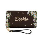 Thats What I Do I Read Books I Drink Tea And I Know Things HHRZ28111234JJ Zip Around Leather Wallet