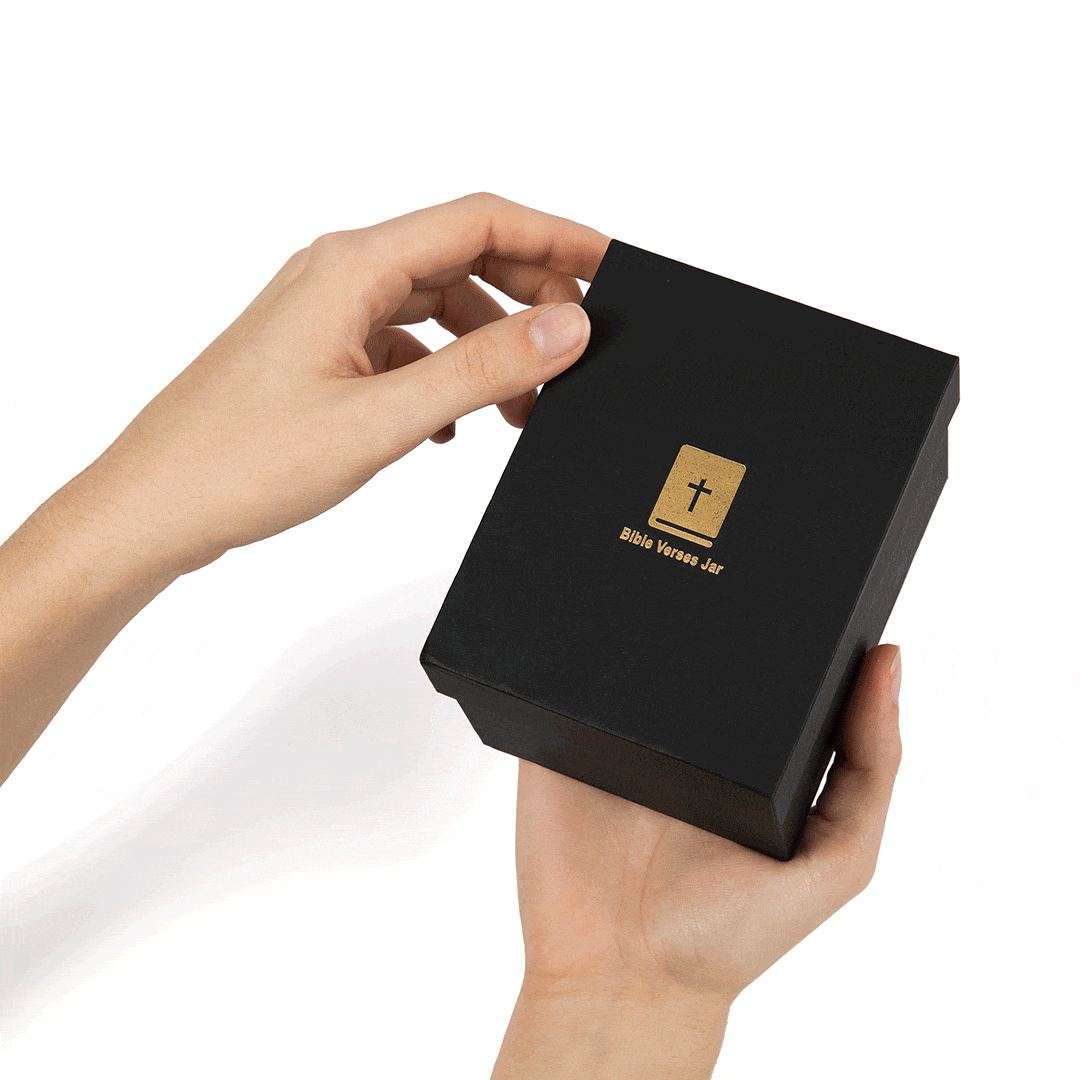 90 Day Bible Verses in A Jar (Gift Box Included)