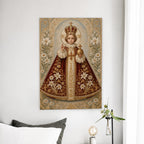 Infans Pragensis Canvas Wall Art - Catholic Wall Art, detail view
