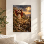 Into the Brambles Canvas Wall Art - Christian Wall Art, alternate angle