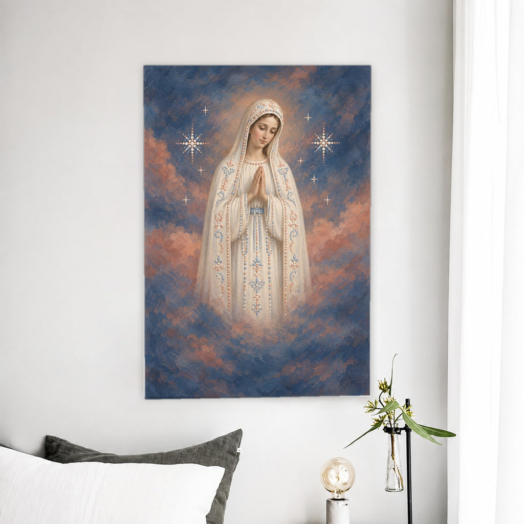 Janua Caeli III Canvas Wall Art - Catholic Wall Art, detail view