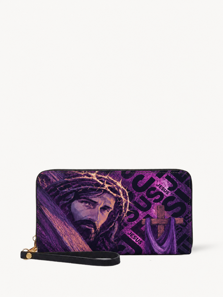 Jesus’ Redeeming Love PU Leather Wallet